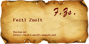 Feitl Zsolt névjegykártya